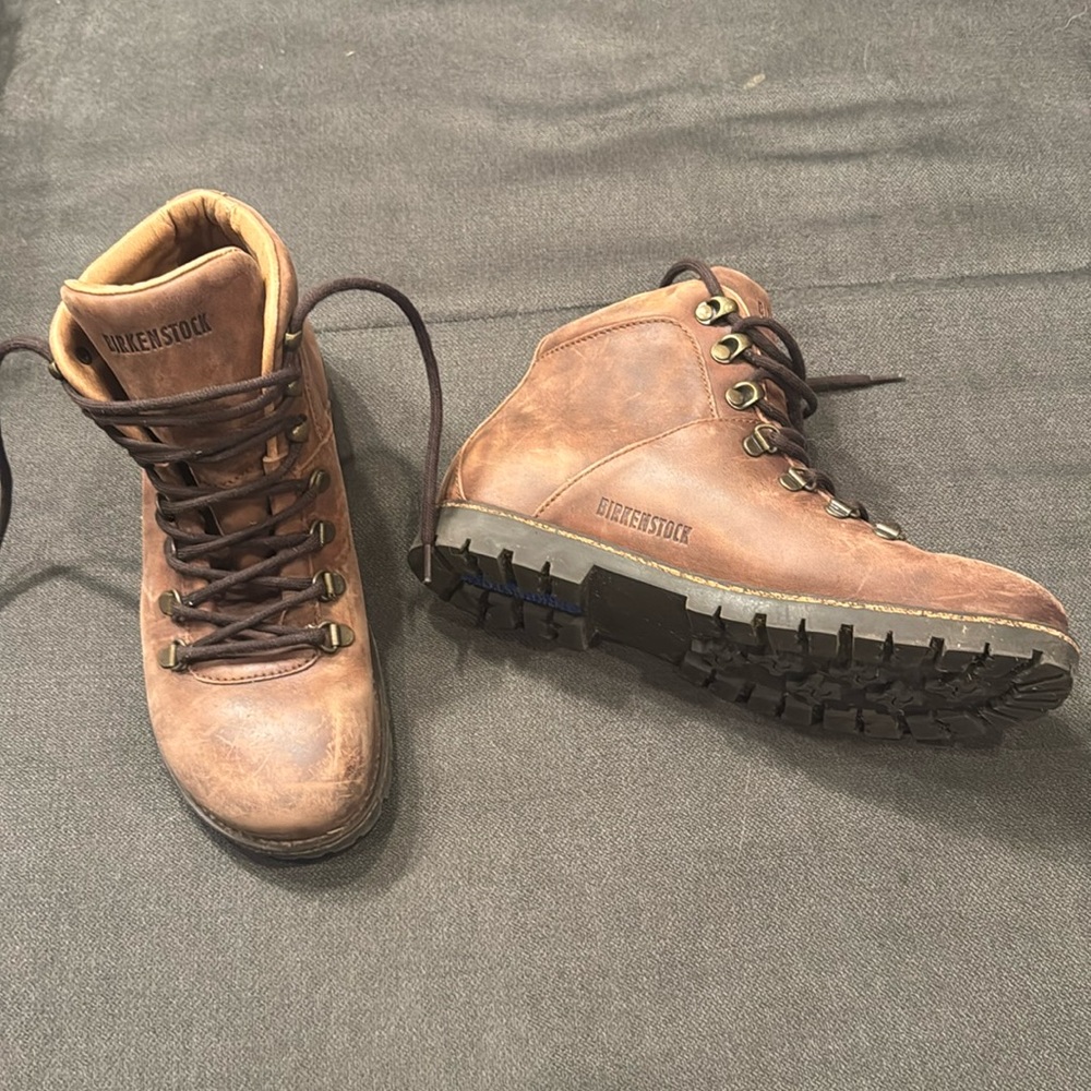 Birkenstock jackson Brown Leather Hiking Boots